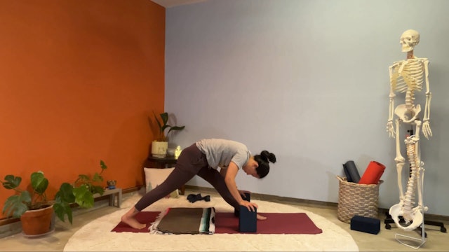 45 min Hatha Yoga 1-2 w/ Elena - Happ...