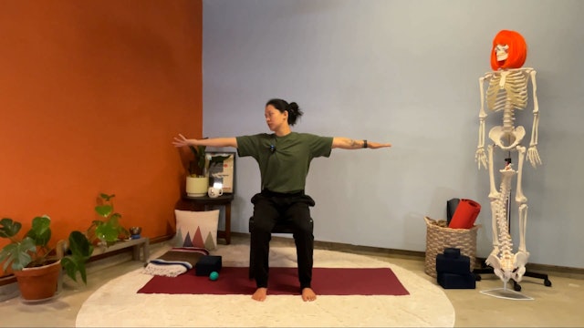 45 min Therapeutic Yoga w/ Elena – Shoulders & Neck 8/12/23