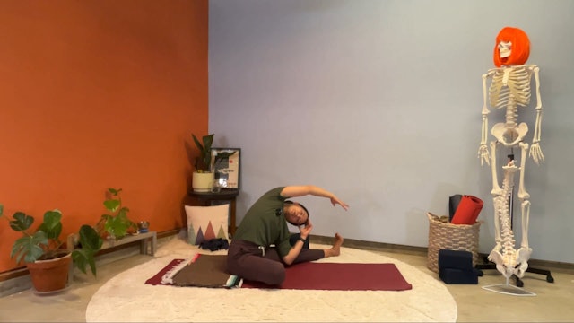 45 min Hatha Yoga 1-2 w/ Elena – Inner Thighs, Outer Hips 8/11/23