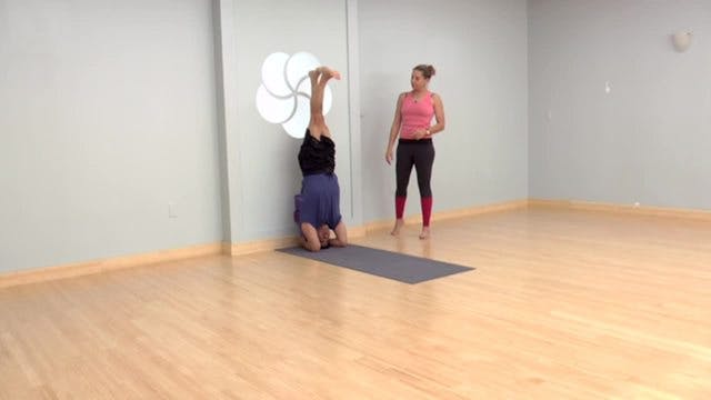5 minute Headstand Tower of Power