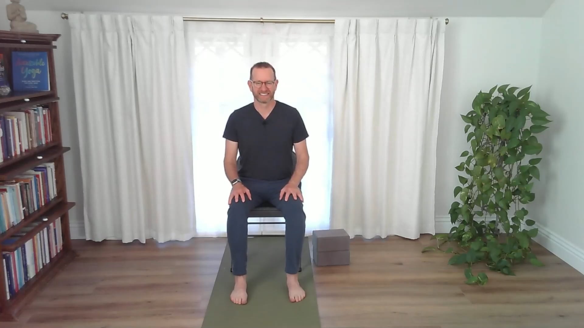 30 min Chair Yoga for Flexibility & Relaxation #7 w/ Jivana
