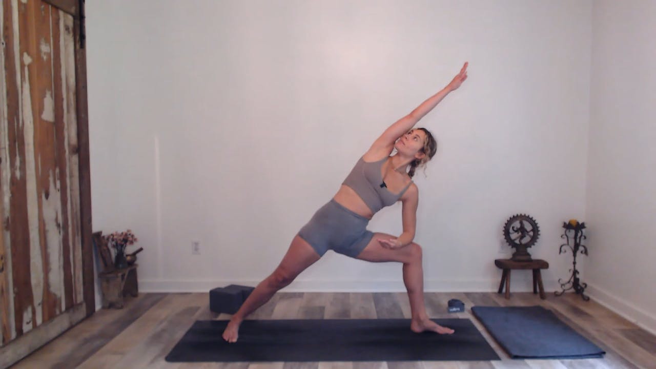 60 Min YogaWork w/ Ashley - Core and Presence 07/10/2023 - YogaWorks