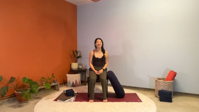 60 min Therapeutic Yoga w/ Elena – Relax, It’s All Good 12/26/23