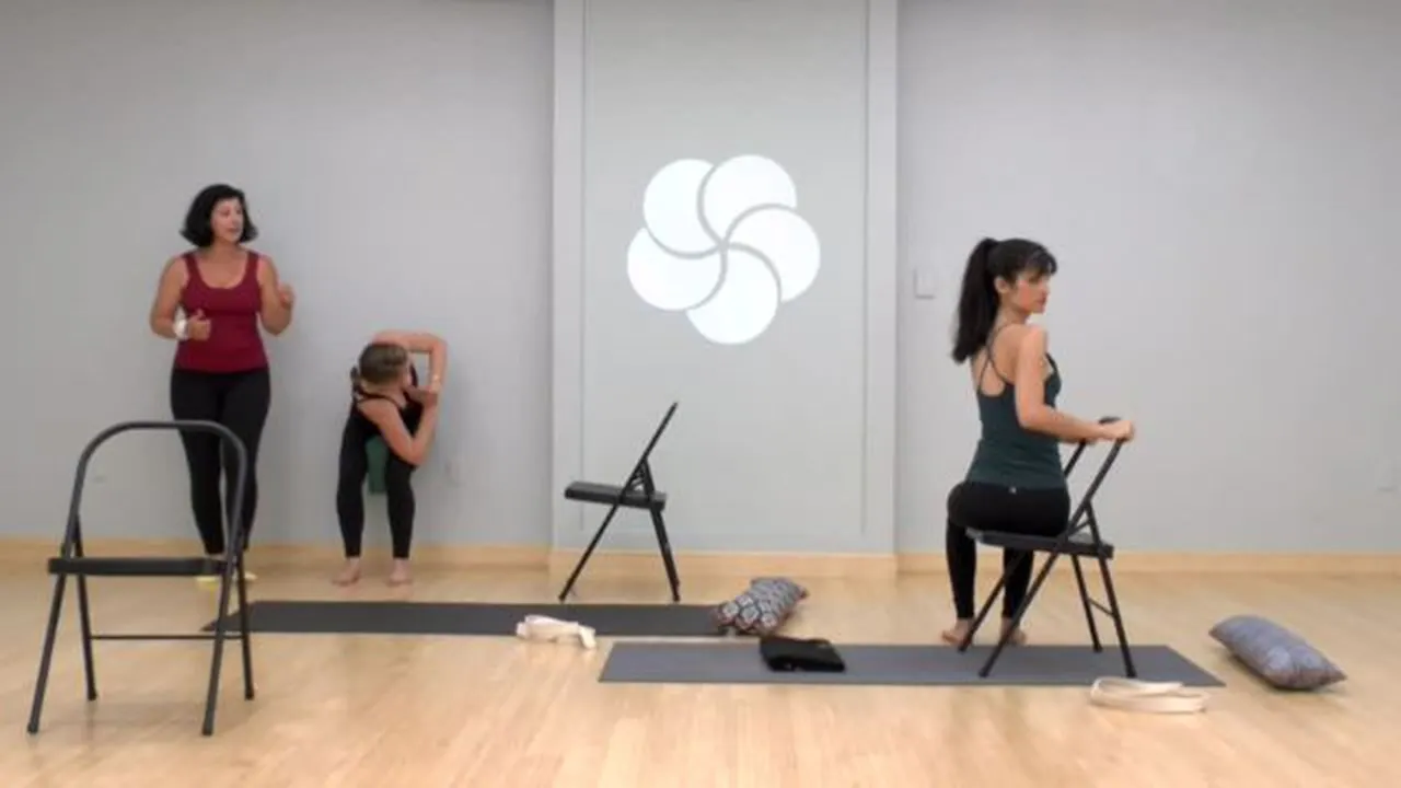 20 minute Chair Challenge - Yogaworks