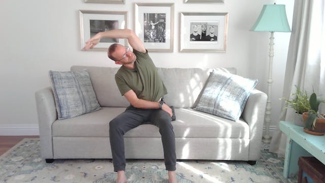 30 min Chair Yoga for Flexibility & R...