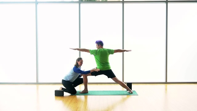 5 minute Hands-on Adjustments – Externally Rotated Standing Poses