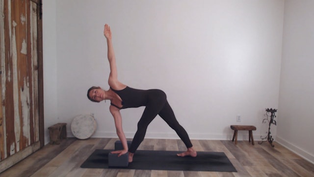 60 min YogaWorks w/ Ashley – Upper Back Support 01/19/2024