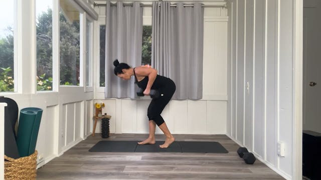 45 min Body Sculpt w/ Tracy Back Body...