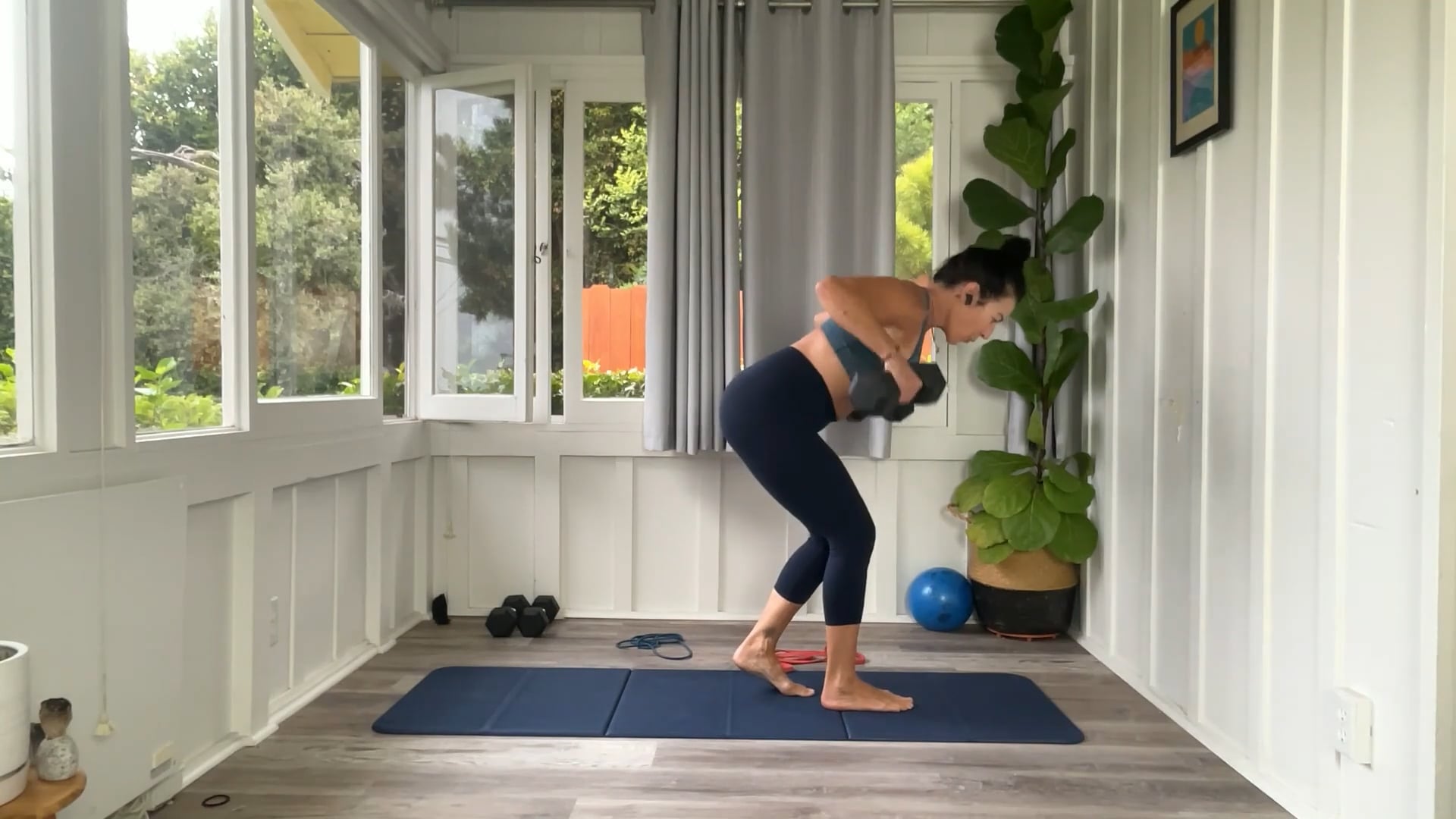 45 min Body Sculpt w/ Tracy Legs + Back + Abs 8/4/25