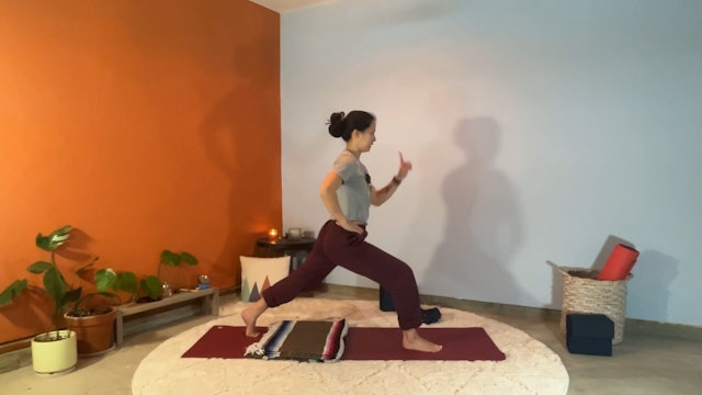 45 min Hatha Yoga 1-2 w/ Elena – Strong Hips, Happy Hams 2/23/24