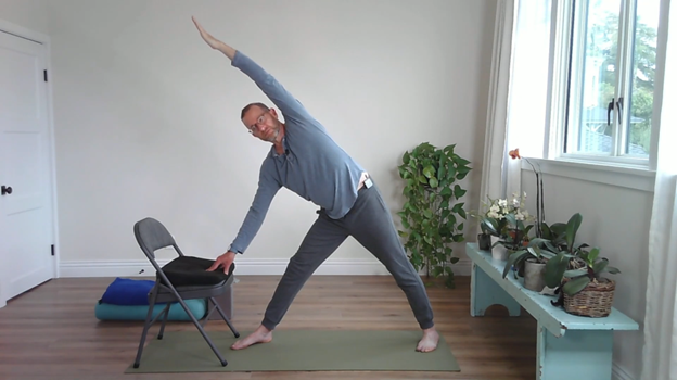 30 min Chair Yoga for Strength & Balance #8 w/ Jivana Heyman