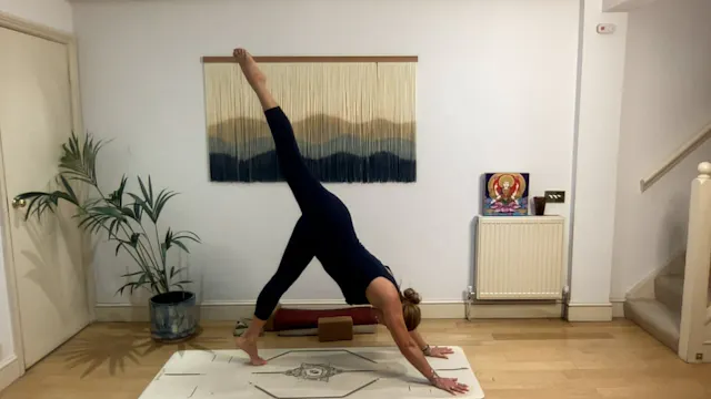 60 min Back To Center Vinyasa Level 2...