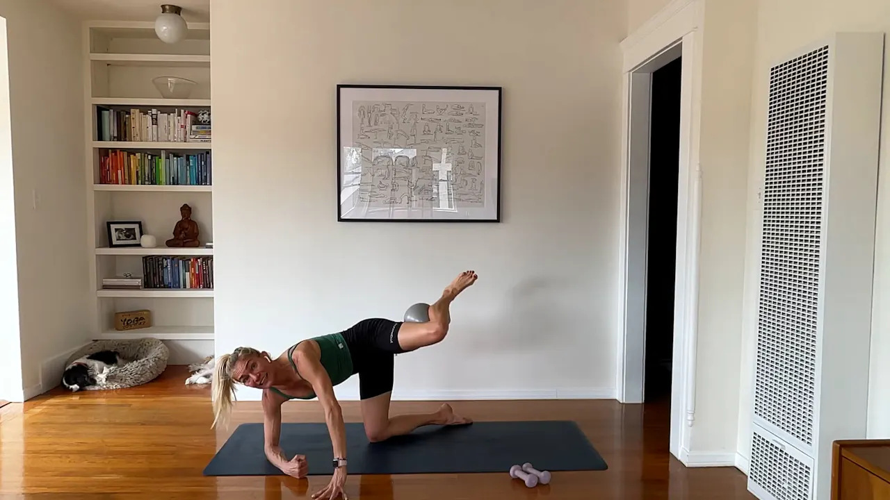 25 min Barre Tone w/ Maya - Get It All In - 7/4/23 - Yogaworks