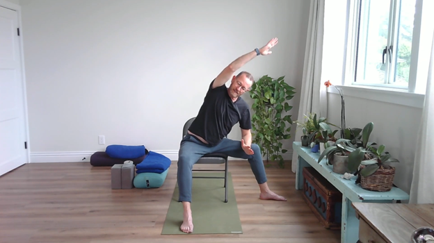 30 min Chair Yoga for Strength & Balance #5 w/ Jivana Heyman