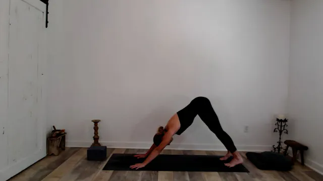 60 min Increased Focus Vinyasa:  Ashley