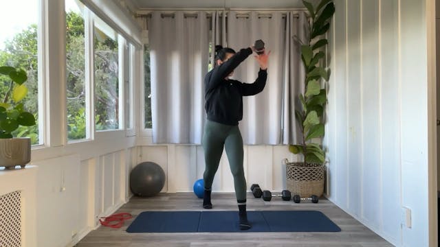 45 min Body Sculpt Core: Tracy