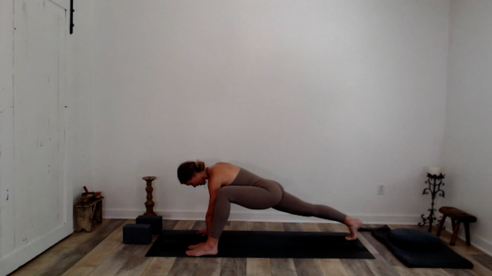 60 min Slow, Low + Strength Vinyasa: Ashley