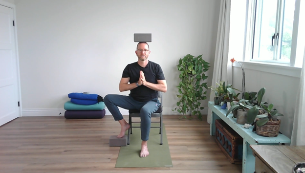 30 min Chair Yoga for Strength & Balance #3 w/ Jivana Heyman