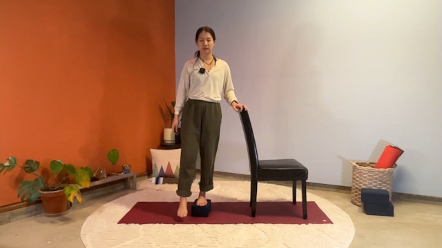 45 min Therapeutic Yoga w/ Elena - Chair Balance 1/27/24