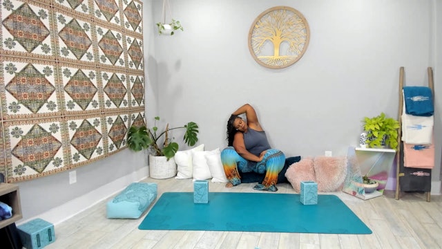 60 min. Slow Flow & Restore w/ Tamika – Eagle Flow for Self Care 4/8/24