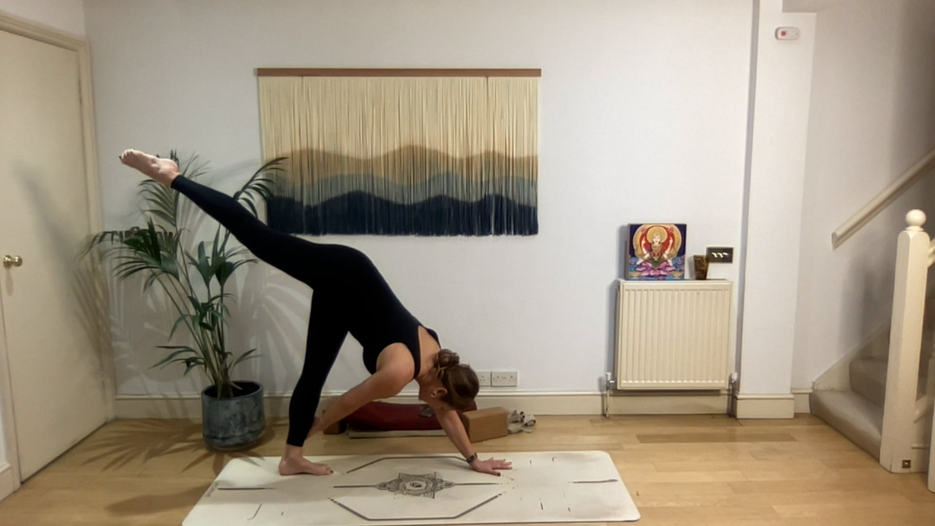 75 min Practice Makes Presence Vinyasa Level 2/3: Mia