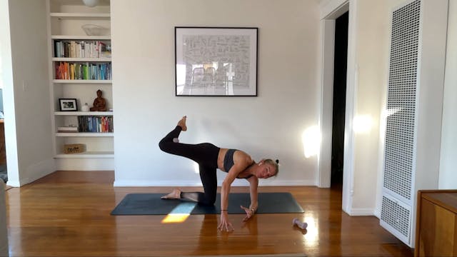 25 min Barre Tone w/ Maya - Glutes an...
