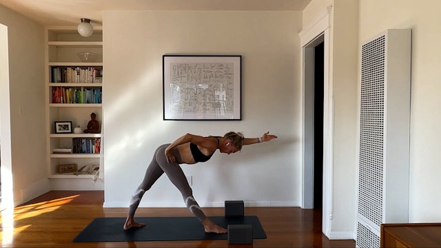 60 min YogaWorks 2 w/ Maya – Grow Longer 8/7/23