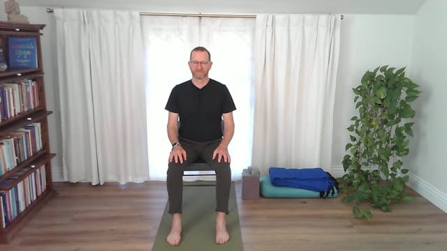 30 min Chair Yoga for Flexibility & R...