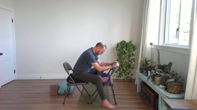 30 min Chair Yoga for Strength & Bala...