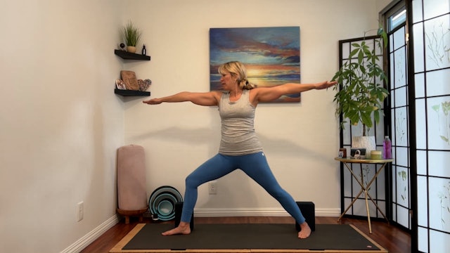 45 min YogaWorks 1-2 w/ Jesse Visit with Standing Poses 2/8/24
