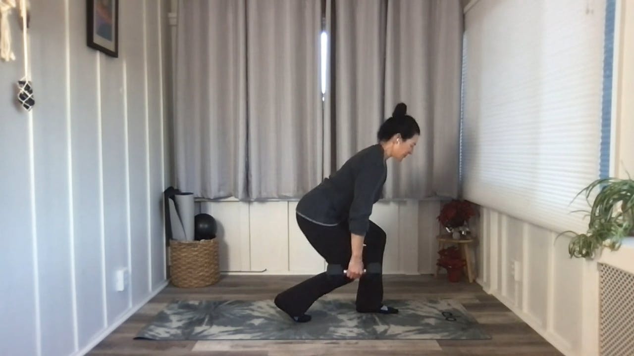 45 min BodyWorks w/ Tracy Full Body Intervals 1/8/24 YogaWorks