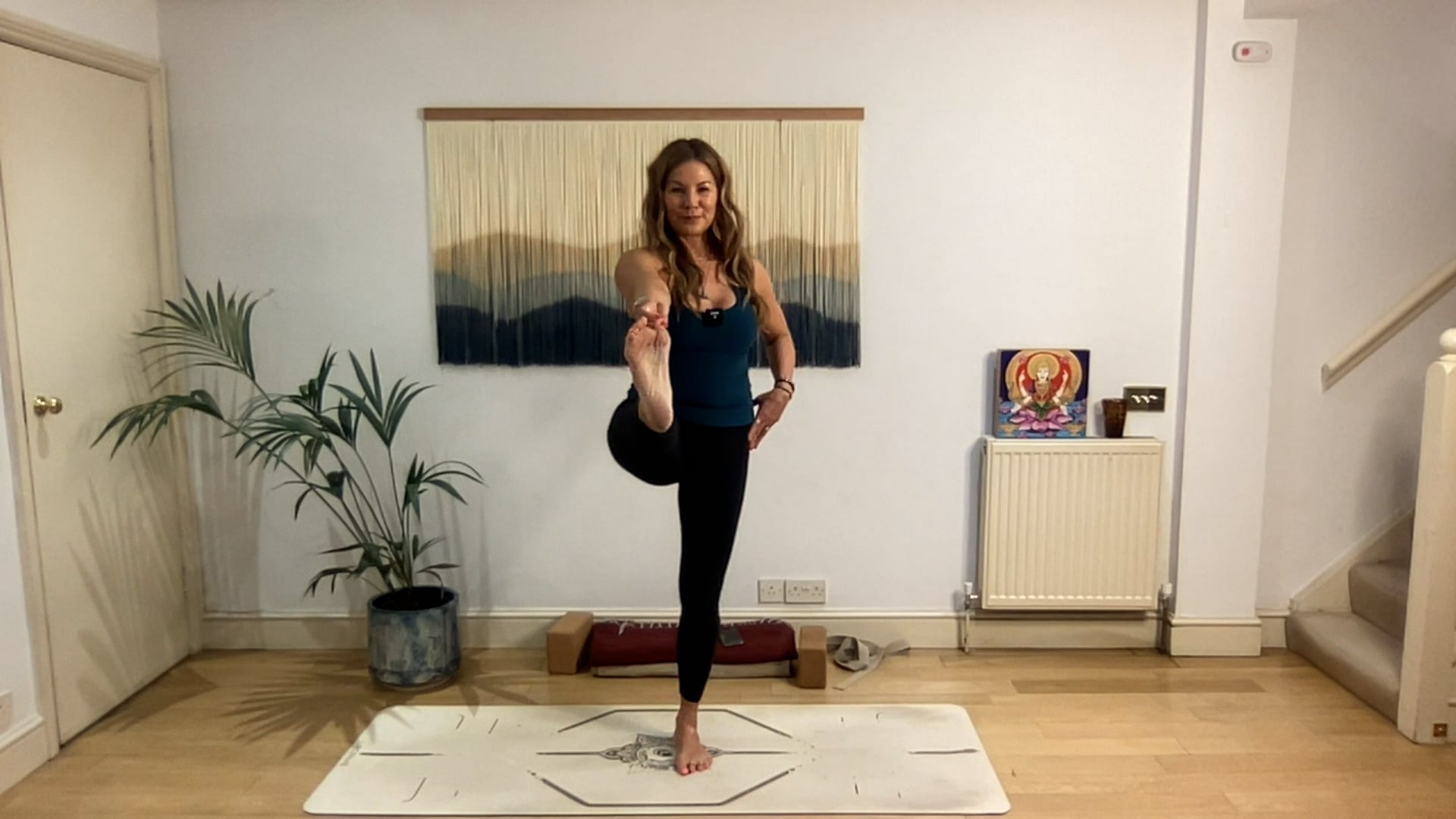 75 min Stand In Presence Vinyasa Level 2/3: Mia