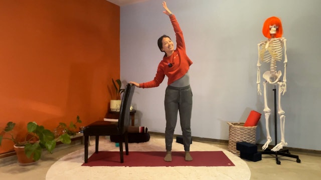 60 min Therapeutic Yoga w/ Elena – Check Out Them Postural Muscles 11/30/23