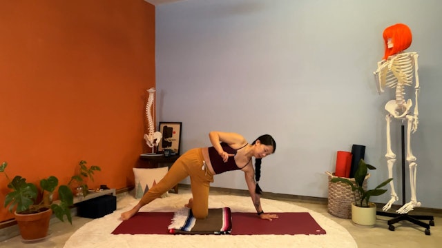 40 min Therapeutic Yoga w/ Elena - Mi...