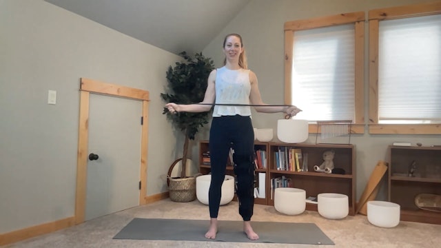 15 min Morning Stretch w/ Becky – Free your Shoulders and Chest- 5/25/2023