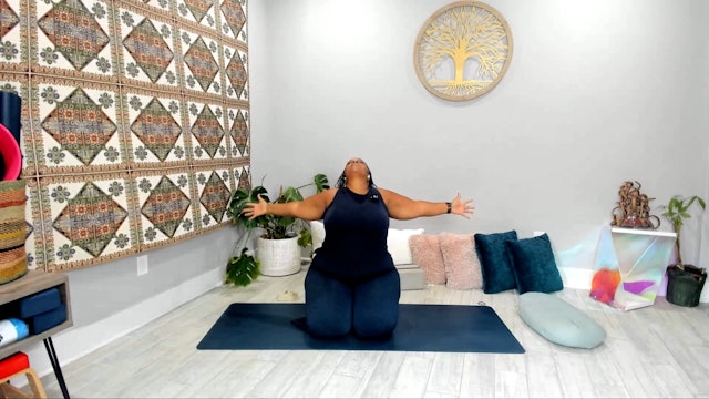 25 min. Gentle Yoga w/ Tamika – Have some restorative time with yourself 7/27/23