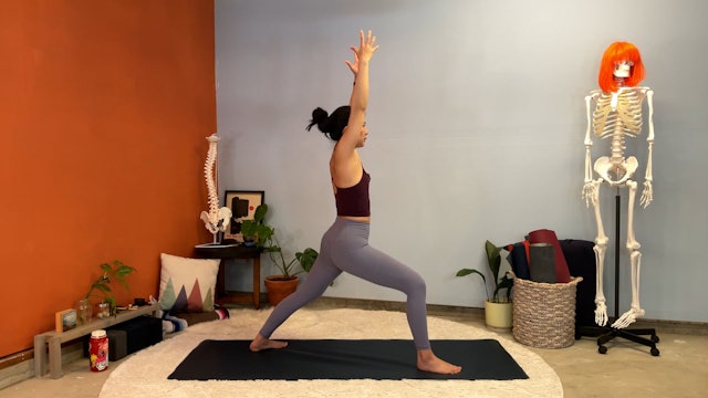 20 min Yoga for Beginners w/ Elena – Warrior – 5/6/23