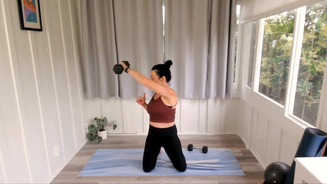 45 min -CoreWorks - w/ Tracy-  Leavin...