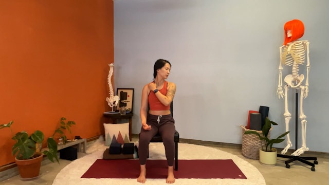 30 min Therapeutic Yoga w/ Elena - Front Line Softening - 5/24/23