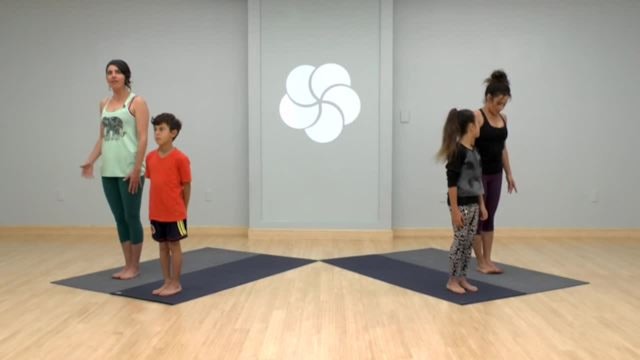 5 minute Family Yoga: Sun Dance