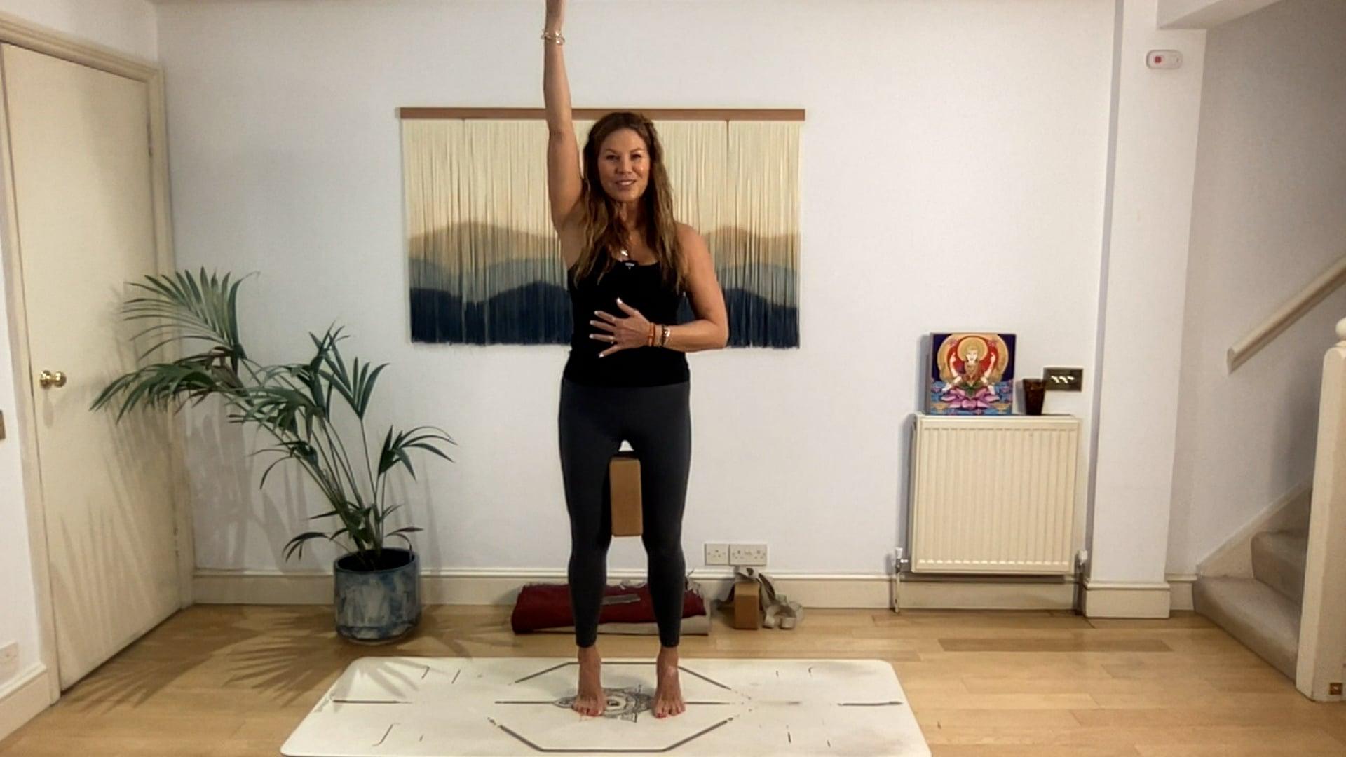 75 min Steady Within the Shifts Vinyasa Level 2/3: Mia