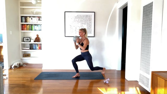 25 min Barre Tone w/ Maya - A Balance...