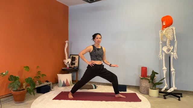 45 min Hatha Yoga 1 w/ Elena - Warrio...