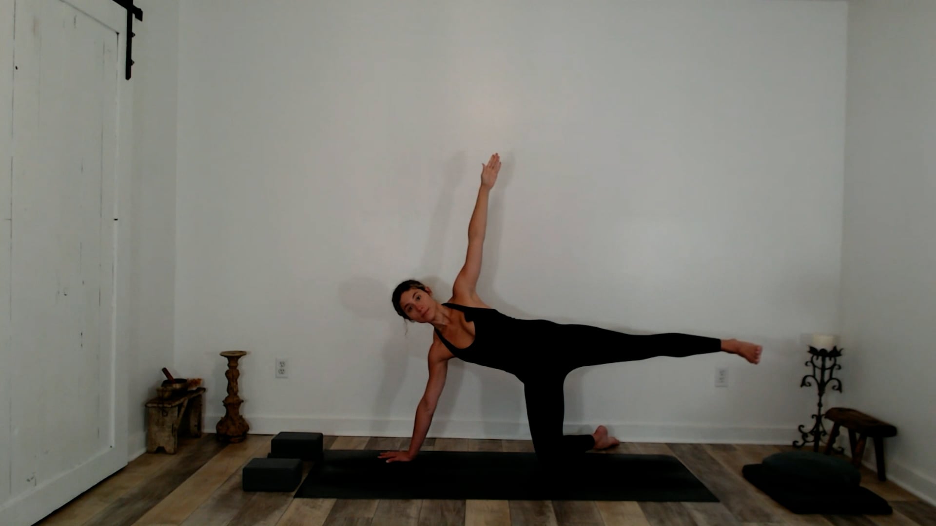 60 min Simply Here Vinyasa Flow: Ashley