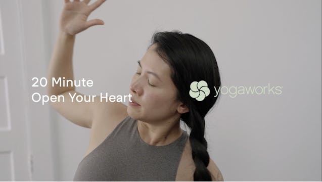 20 min Hatha Yoga w/ Elena - Open You...