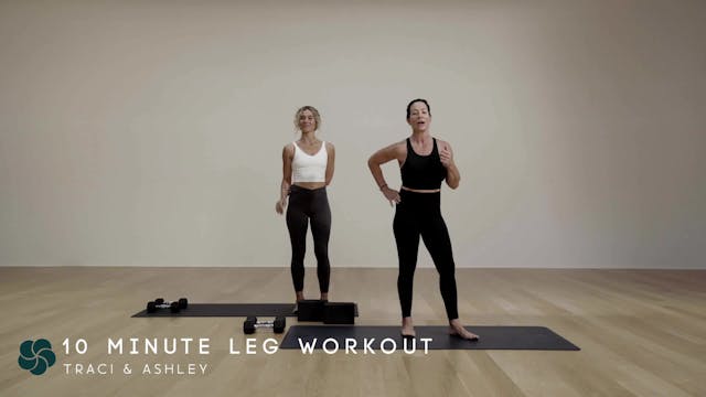 10 min Leg Workout w/ Tracy 