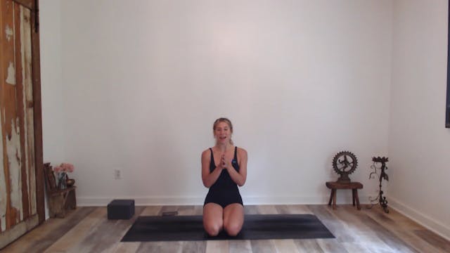 60 min Vinyasa  w/ Ashley- Center, th...