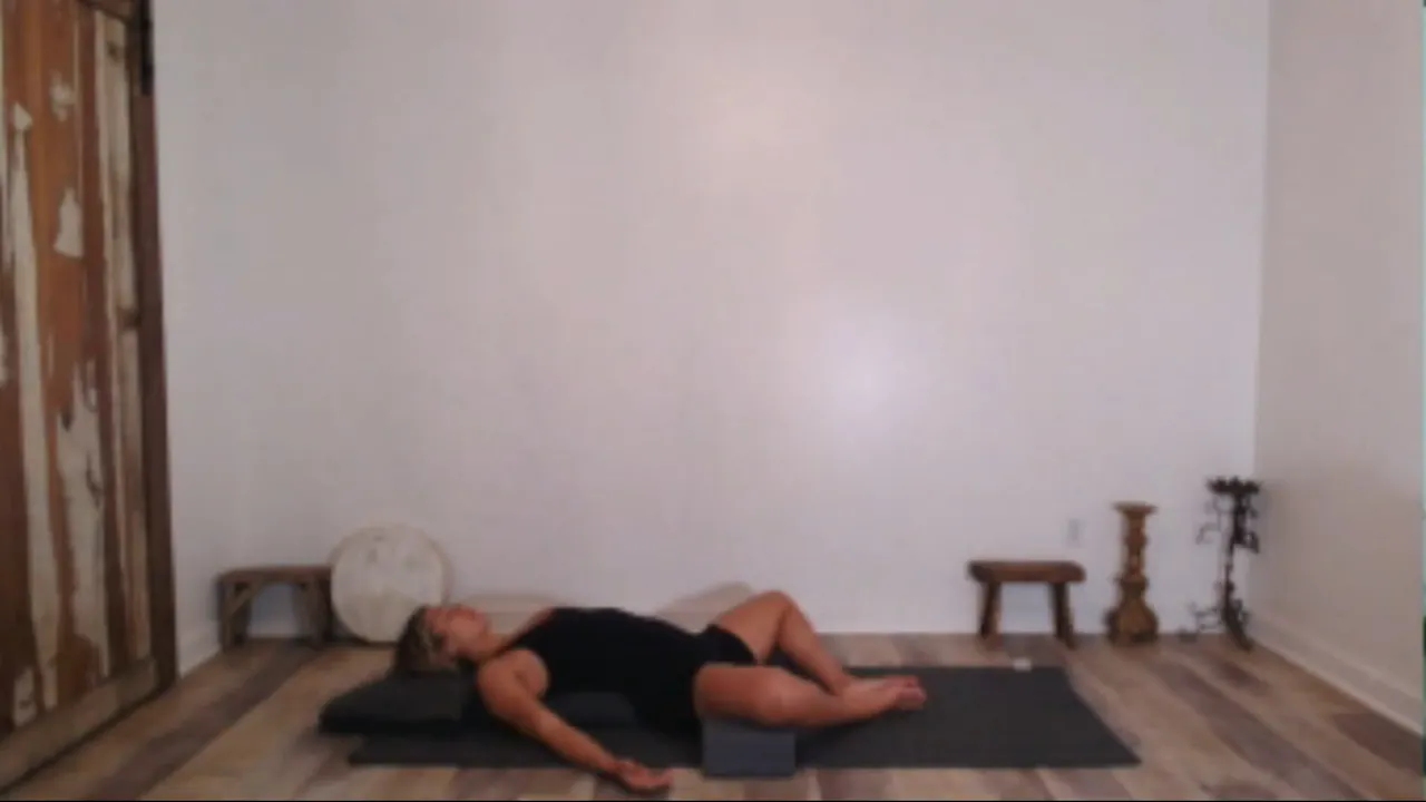 60 min Gentle Yin & Restorative w/ Ashley Relax and Release 07/16/2024