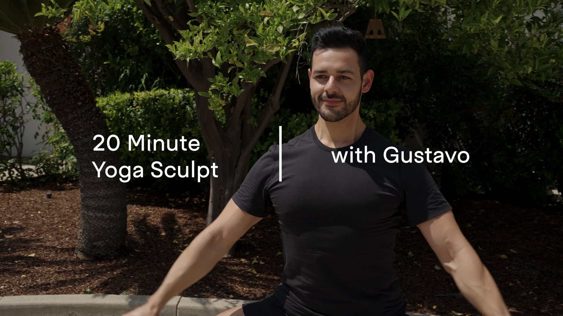 20 min Dynamic Full-Body Yoga Sculpt w/ Gustavo