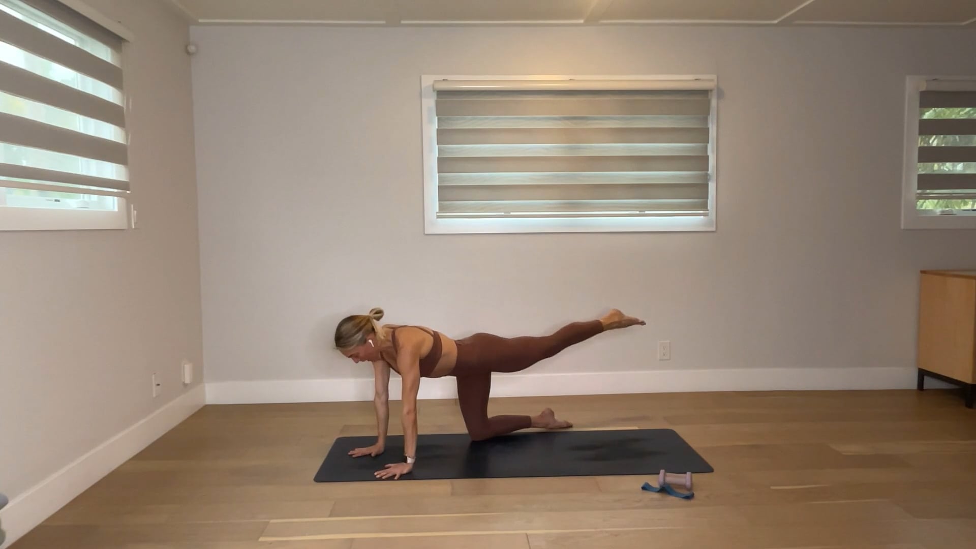 25 min Barre Tone: Maya